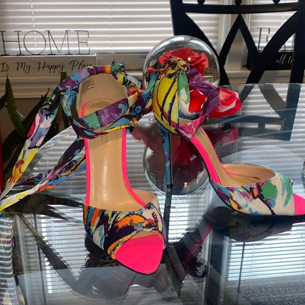 Slightly used heel